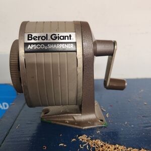 Manual Pencil Sharpener - Brown